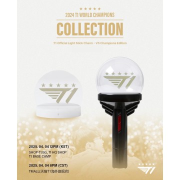T1 Official Light Stick Charm - V5 Champions Edition